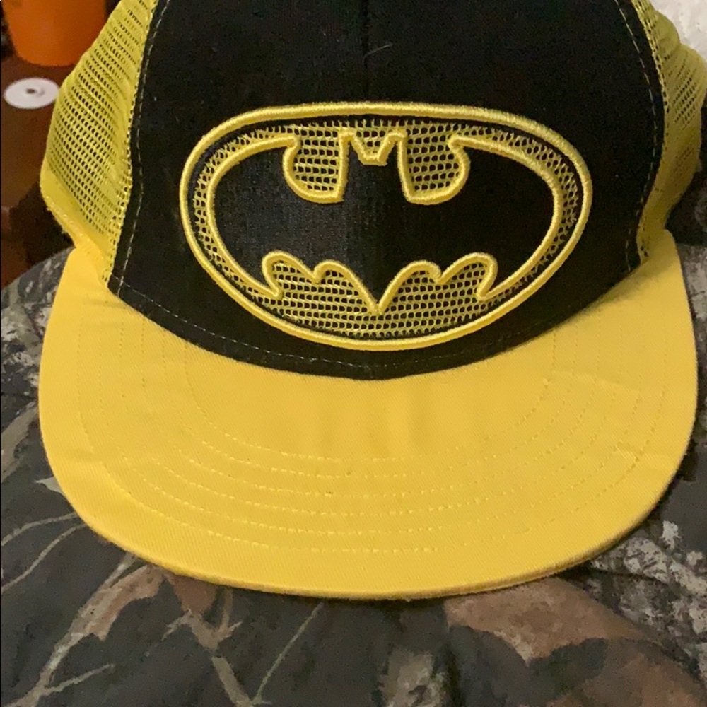 Batman flat bill